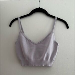 Intermix knit bralette cami top